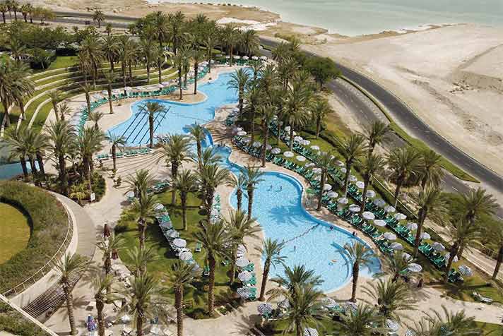 Вид из окна David Dead Sea Resort & Spa