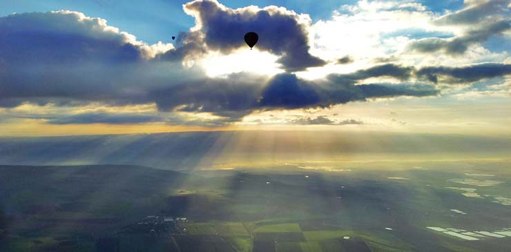 Полеты на воздушном шаре - захватывающие пейзажи